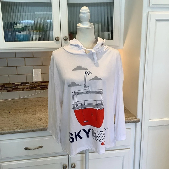 DISNEY Skyway Hooded Long Sleeve Top - Picture 1 of 8